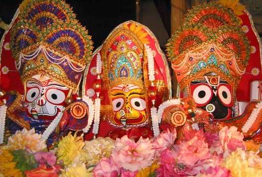 Puri chariot festival, Indian festivals, Jagannath idol