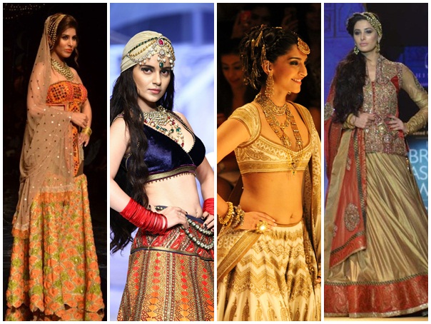 Indianbridal fashion week 2013, Indian wedding fashion, Bollywood acrtresses in IBFW 2013