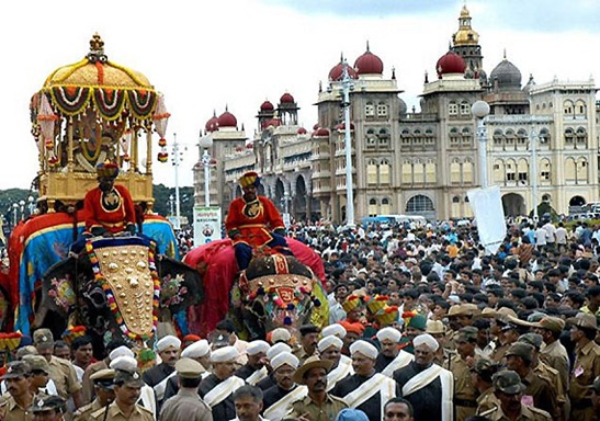 Dussehra in Mysore, mysore palace, festivals of India