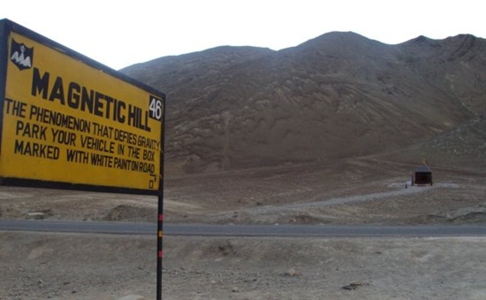 magnetic hill in leh, offbeat India travel, offbeat destinations of incredible india
