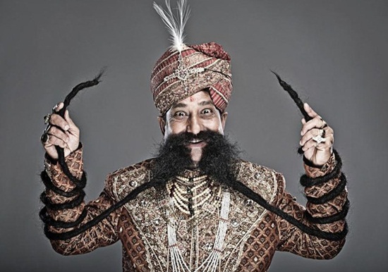 man with the longest moustache in Rajasthan, Ram Singh Chauhan moustache, things to see in Rajasthan, cheapest flights to India