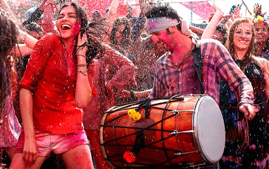 where to celebrate holi in India, holi festival celebrations in Delhi, Bollywood holi songs