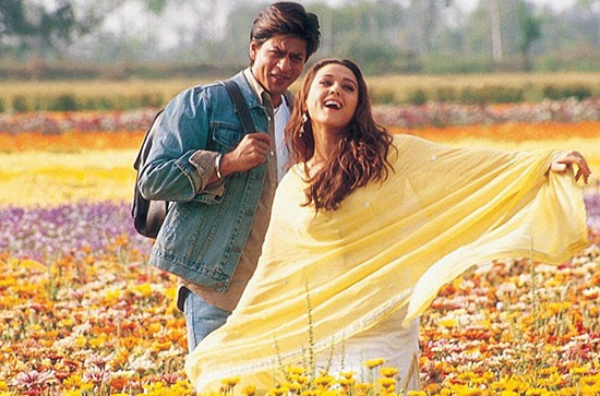 yash chopra's movies of romantic travels, travel in romantic movies