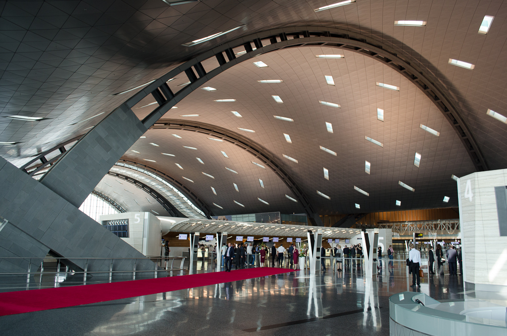 Details of Hamad international airport, Qatar airways fleet, Indian Eagle online travel agency