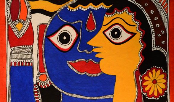 themes of madhubani paintings, Indian rural tourism, Bihar tourism, Indian culture & heritage