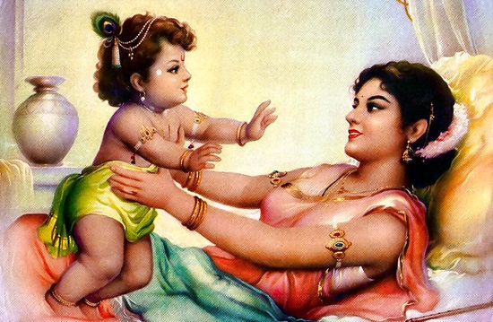 stories of yashoda & krishna, mothers of India, spiritual mothers 