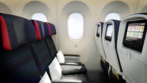 air canada economy class details, air canada boeing 787 dreamliner 