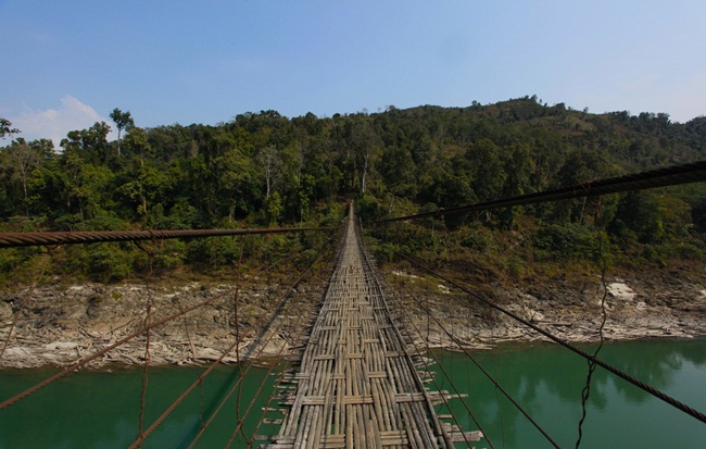 Arunachal Pradesh bridges, Northeast India places, Pangsau Pass Winter Festival