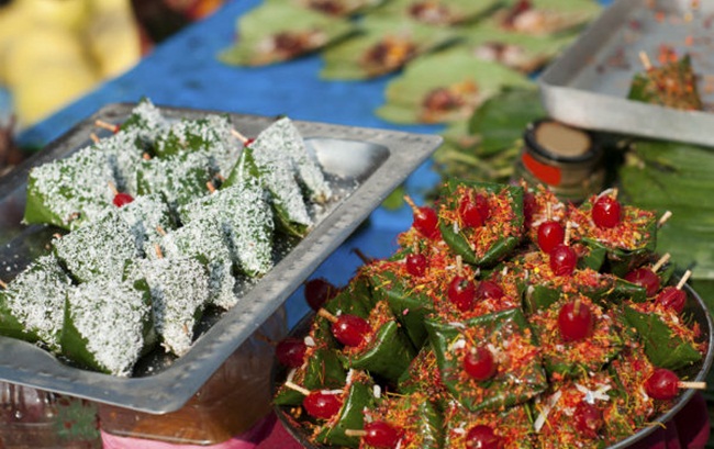 lucknow paan, local food lucknow, lucknow food guide