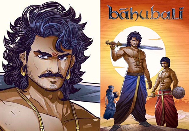 Baahubali movie, story of Baahubali, SS Rajamouli, Baahubali in graphics & comics, Indian comic books 