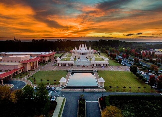 BAPS Shri Swaminarayan Mandir, Hindu temples in USA, Atlanta Indians, Indians in Georgia