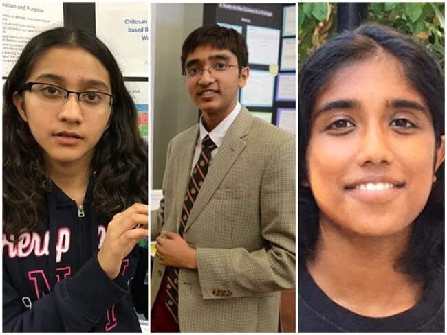 google science fair 2016, Indian Americans, young Indians, California Indians, Indians in USA, New Jersey Indians 