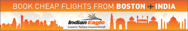 cheap Boston flights India, Indian Eagle travel, Indian Eagle discounts