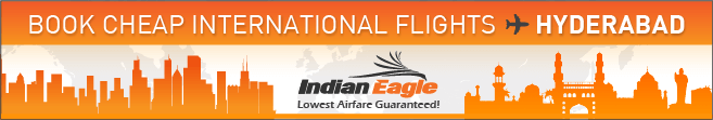 Indian Eagle travel coupons, Hyderabad cheap flights from USA, Telangana news