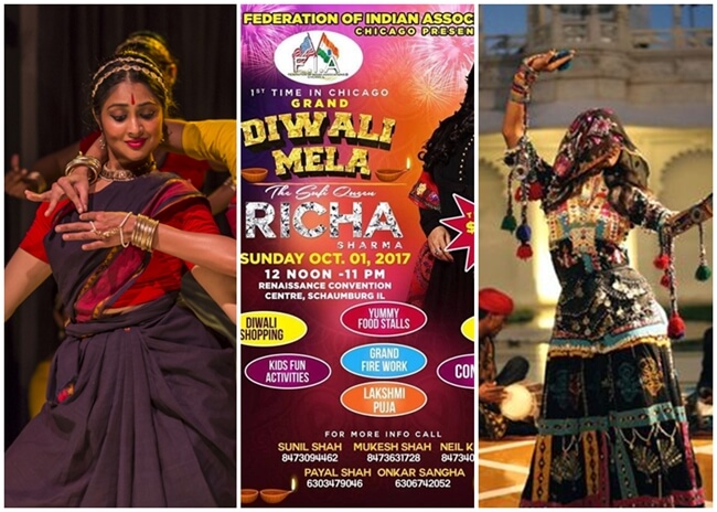 Chicago Indian events, Chicago Diwali Mela 2017, Dussehra in Chicago