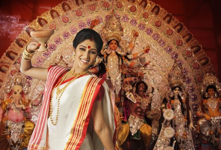 New York Durga Puja 2017, New Jersey Durga Puja, New York Indian Bengalis, New Jersey Bengali associations