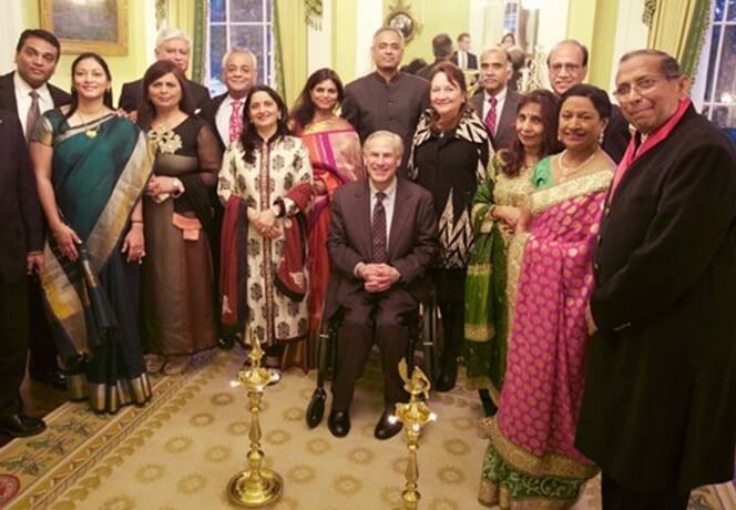 Texas Governor Greg Abbott, Texas news, USA Diwali 2017, Texas Indian Americans