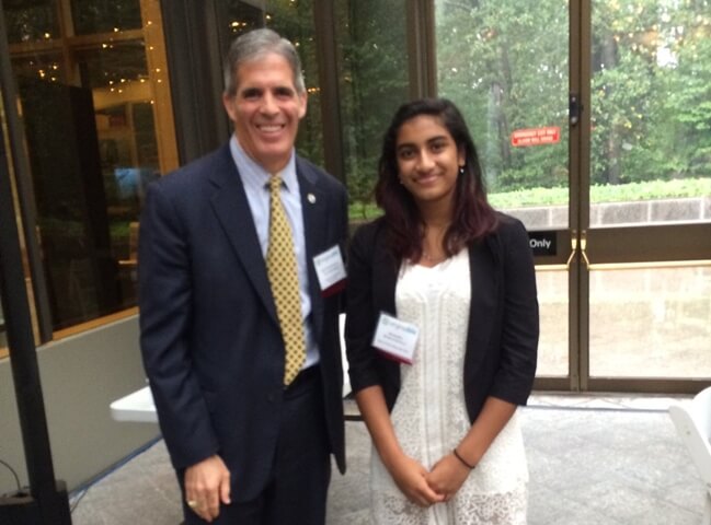 Marissa Sumathipala, Regeneron Science Talent Search, Virginia Indians, heart disease treatments, Loudoun County news