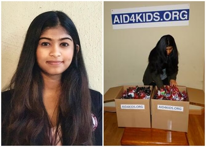 Aid4Kids Amreen Sunil, California NGOs, California Indians, Indian Americans, inspiring stories