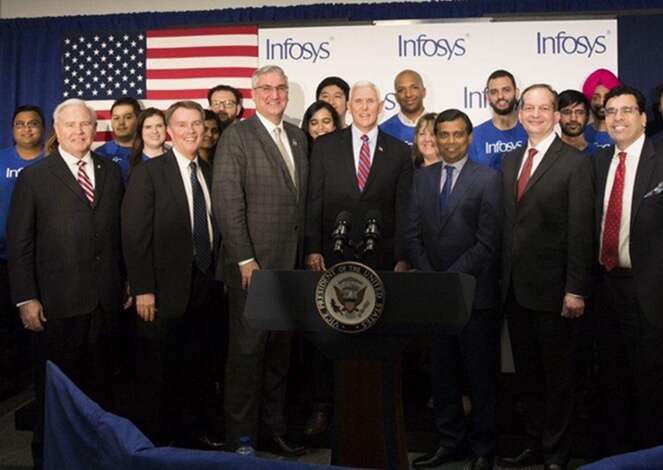 Infosys education center Indianapolis, Infosys latest news, USA news, US Indiana state news