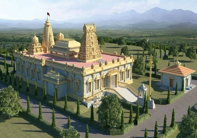 temples in the USA, US hindu temples, Hindu temple of Greater Springfield Chatham, California temples