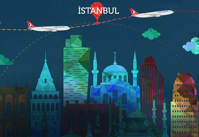 Free Istanbul City tour, Touristanbul, Turkish Airlines flights, US to India cheap flights