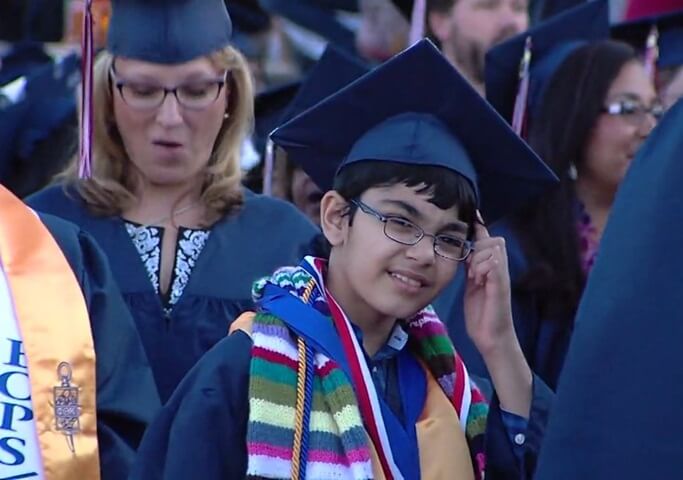Tanishq Abraham child genius, Indian child prodigies, young Indian Americans, California University graduates, NRI news